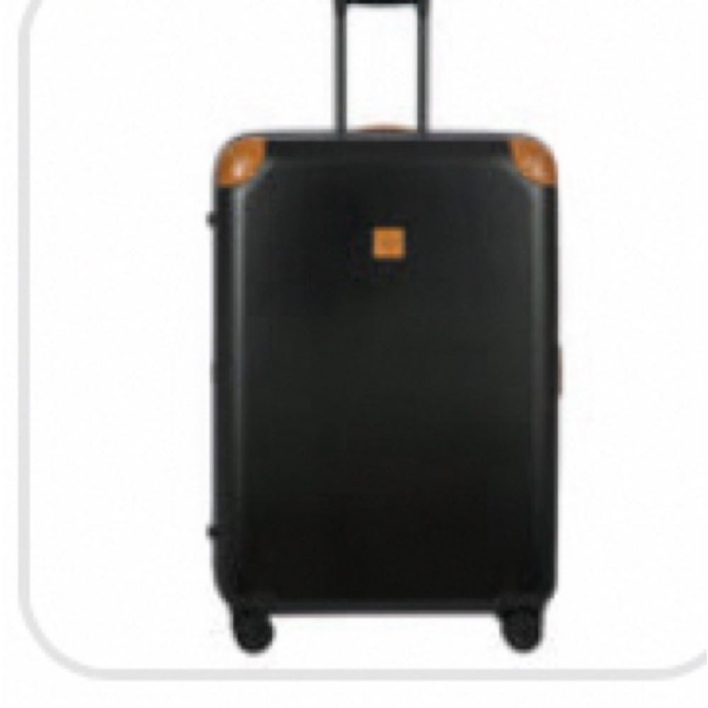 Bric's Amalfi 27" Spinner Suitcase BLACK/TAN